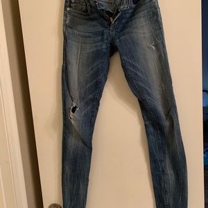 True Religion distressed jeans - size 25